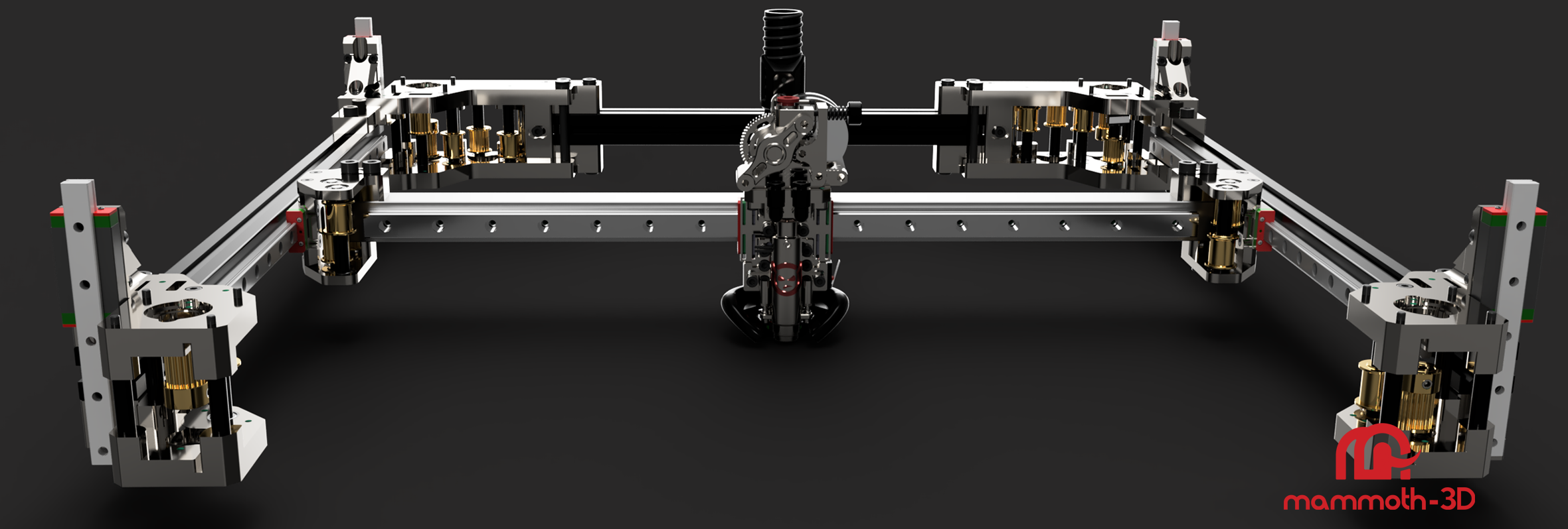 behemoth AWD Gantry for Voron 2.4